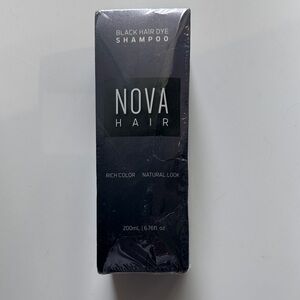 Nova Hair Black Hair Dye Shampoo